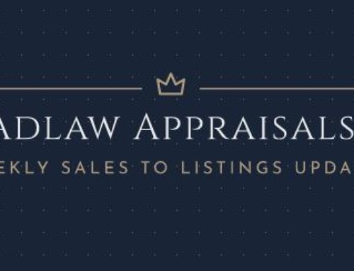 Adlaw Appraisals – Marrch 2023 Market Update & Weekly Sales to Listings Ratios (April 5, 2023)