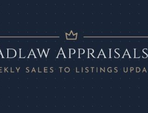 Adlaw Appraisals – March 2023 Market Update & Weekly Sales to Listings Ratios (April 5, 2023)